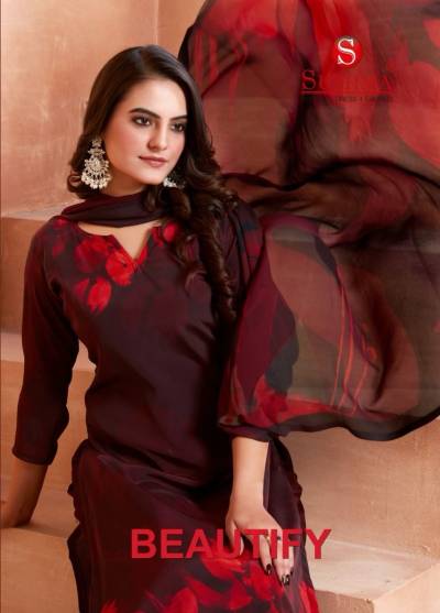 BEAUTIFY BY SUSHMA DIGITAL PRINTED CREPE SALWAR KAMEEZ MANUFACTURER IN INDIA